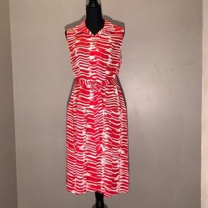 CAbi Brushstroke Dress Style 281 Size L
